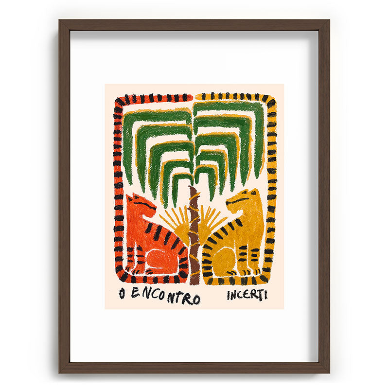 "The Found" Sketch Framed Art Print