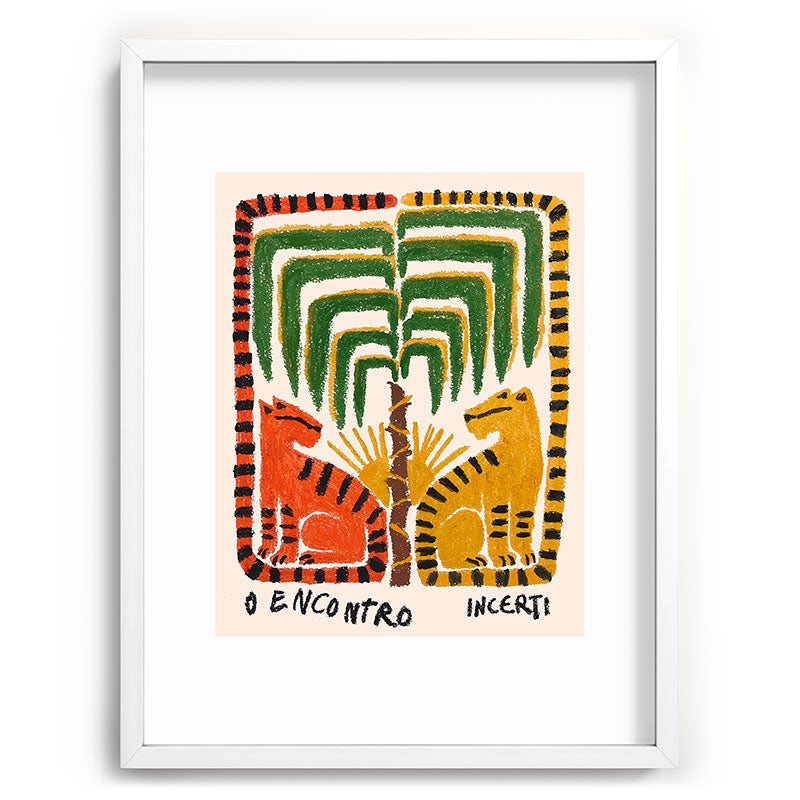 "The Found" Sketch Framed Art Print