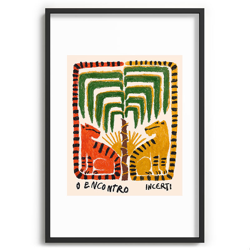 "The Found" Sketch Framed Art Print