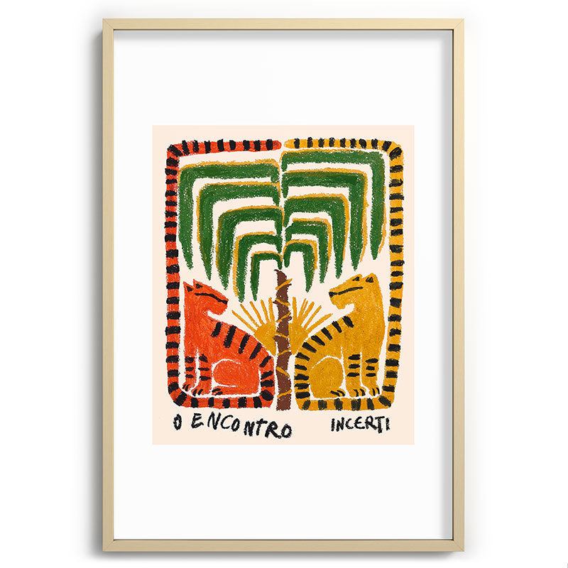 "The Found" Sketch Framed Art Print