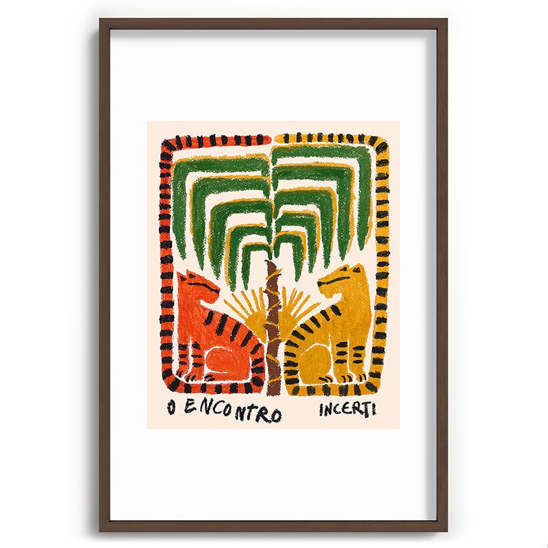 "The Found" Sketch Framed Art Print