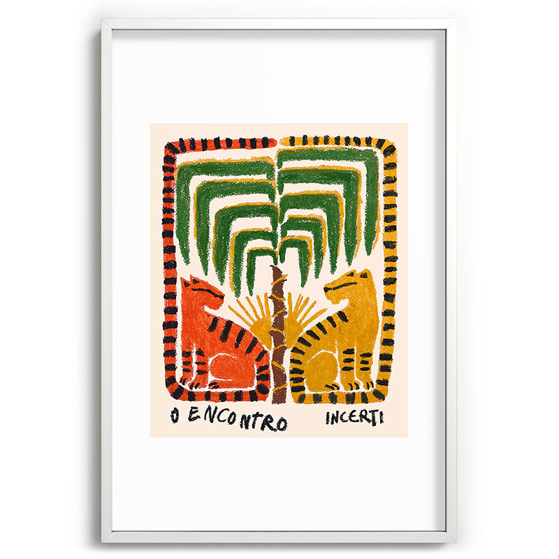 "The Found" Sketch Framed Art Print