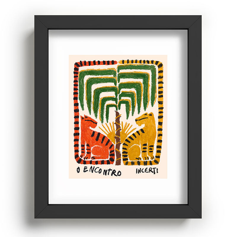 "The Found" Sketch Framed Art Print