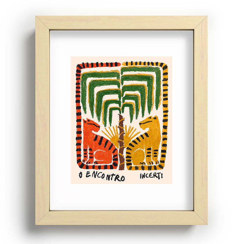 "The Found" Sketch Framed Art Print
