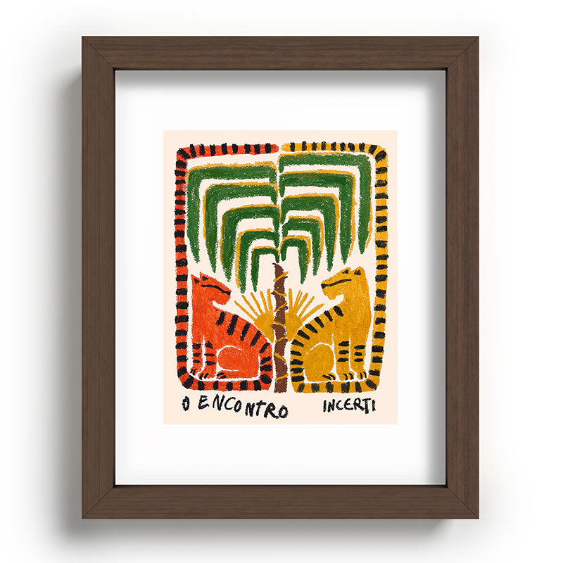 "The Found" Sketch Framed Art Print