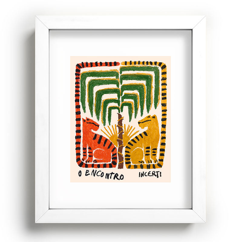 "The Found" Sketch Framed Art Print