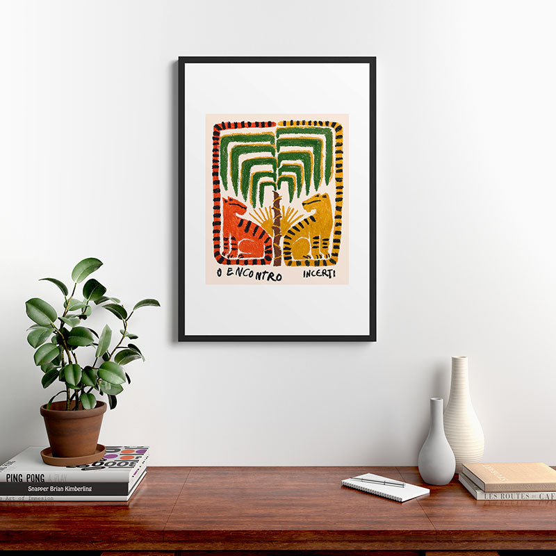"The Found" Sketch Framed Art Print