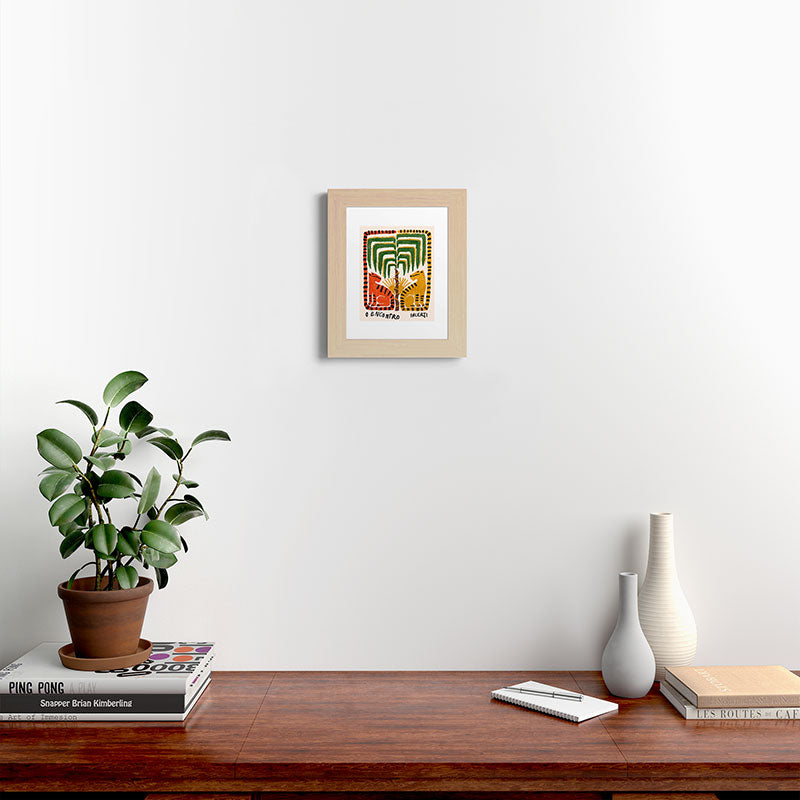"The Found" Sketch Framed Art Print