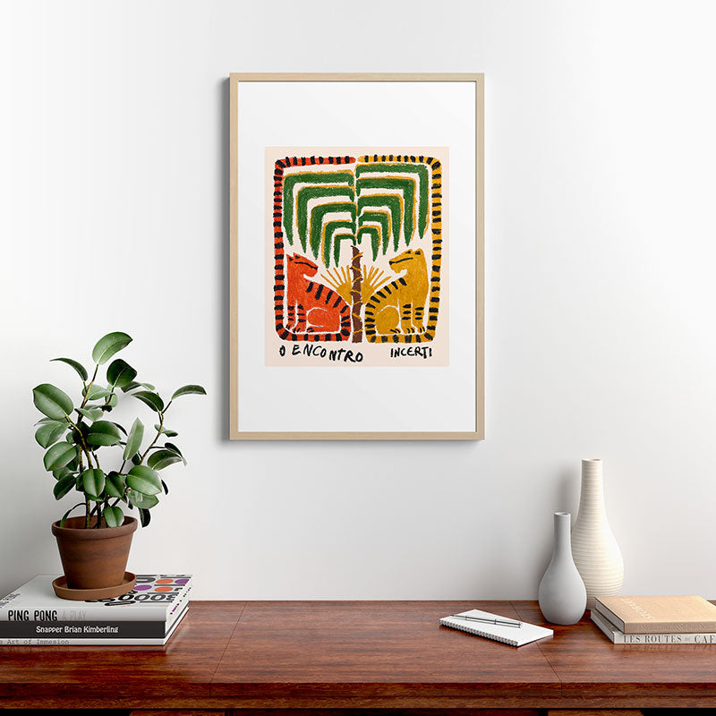 "The Found" Sketch Framed Art Print