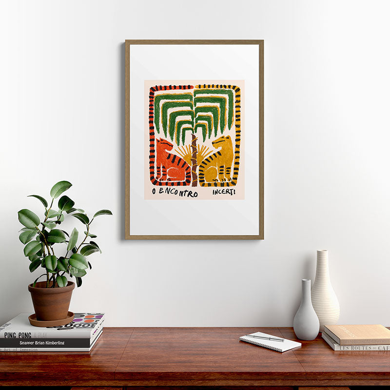 "The Found" Sketch Framed Art Print