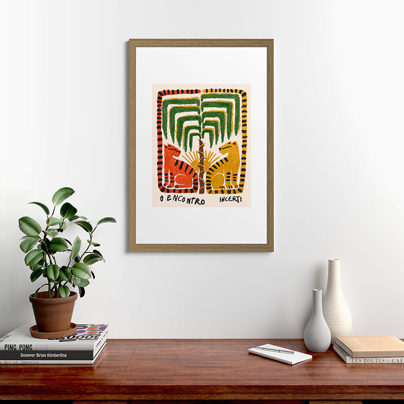 "The Found" Sketch Framed Art Print