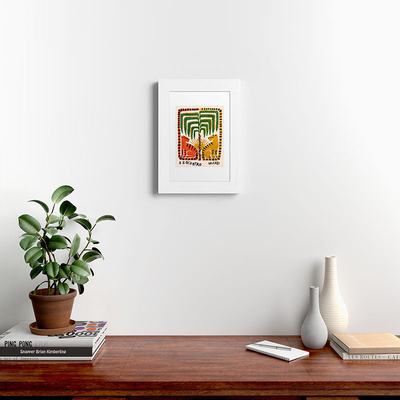 "The Found" Sketch Framed Art Print