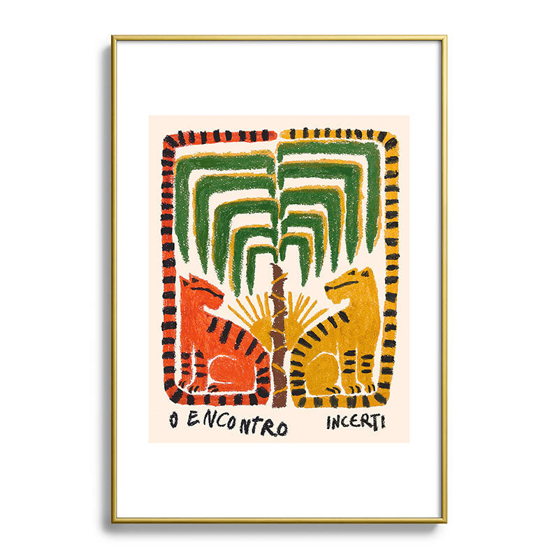 "The Found" Sketch Framed Art Print