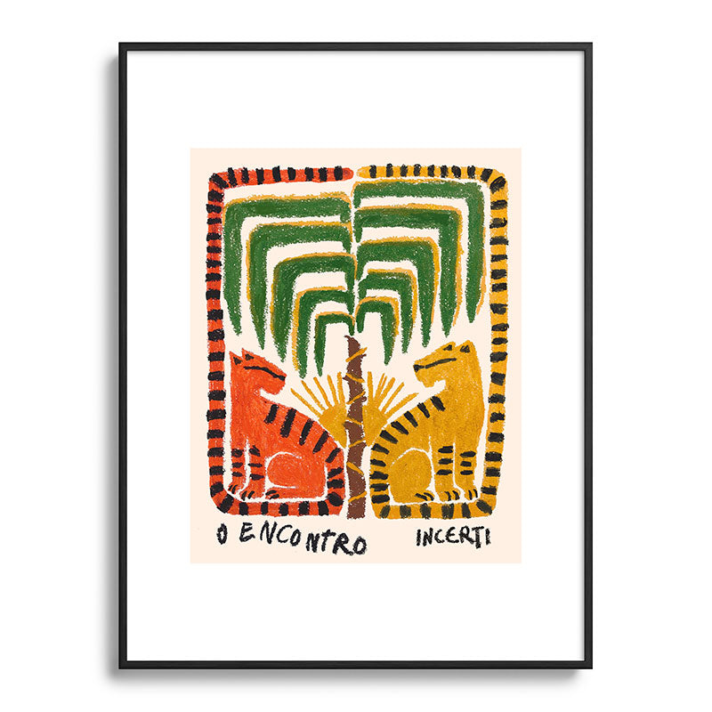 "The Found" Sketch Framed Art Print