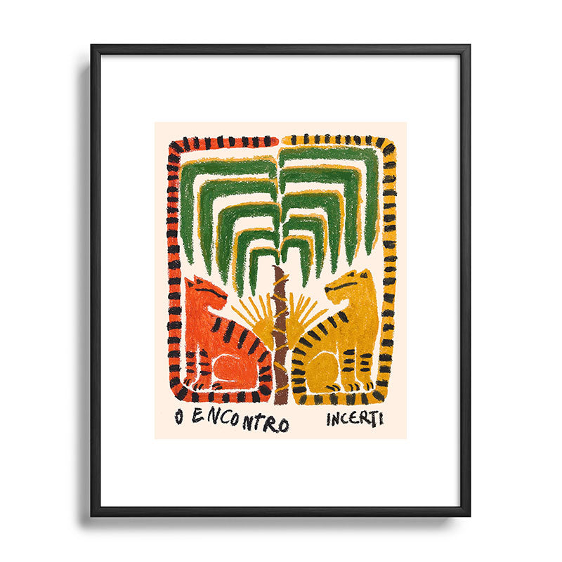 "The Found" Sketch Framed Art Print