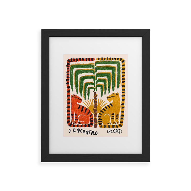 "The Found" Sketch Framed Art Print
