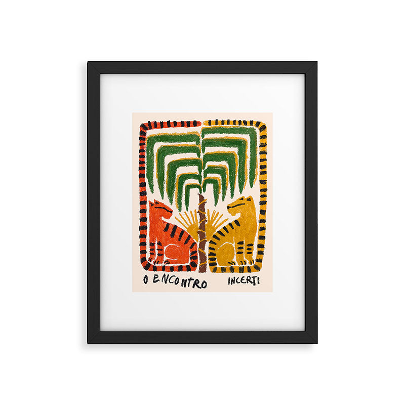 "The Found" Sketch Framed Art Print