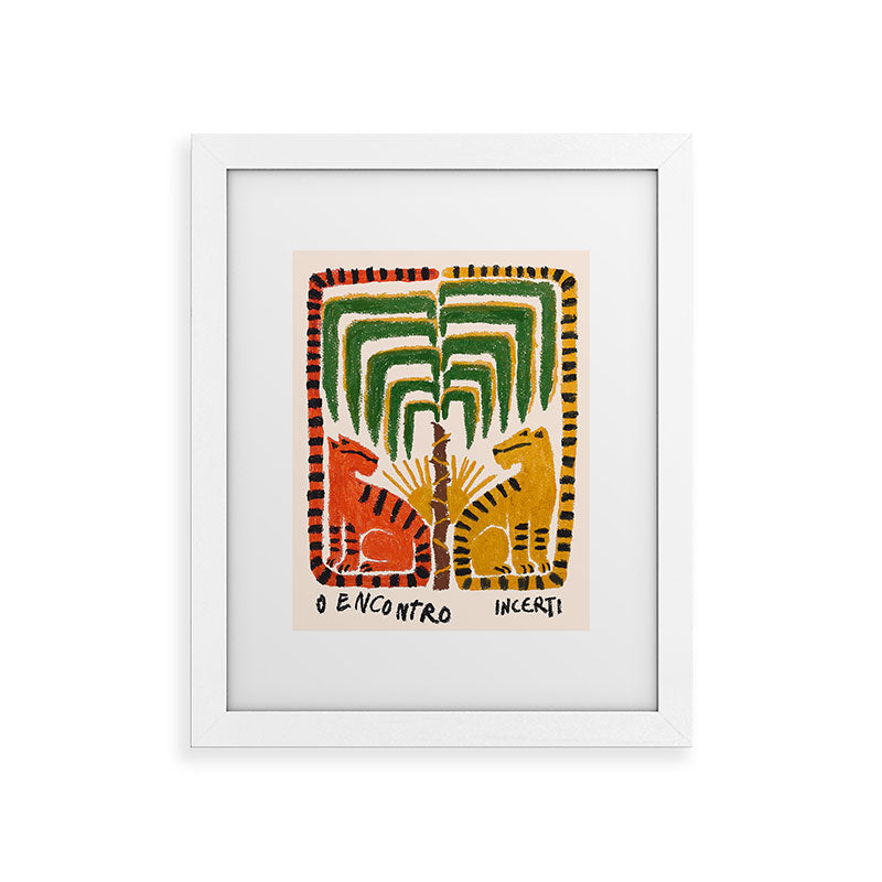 "The Found" Sketch Framed Art Print