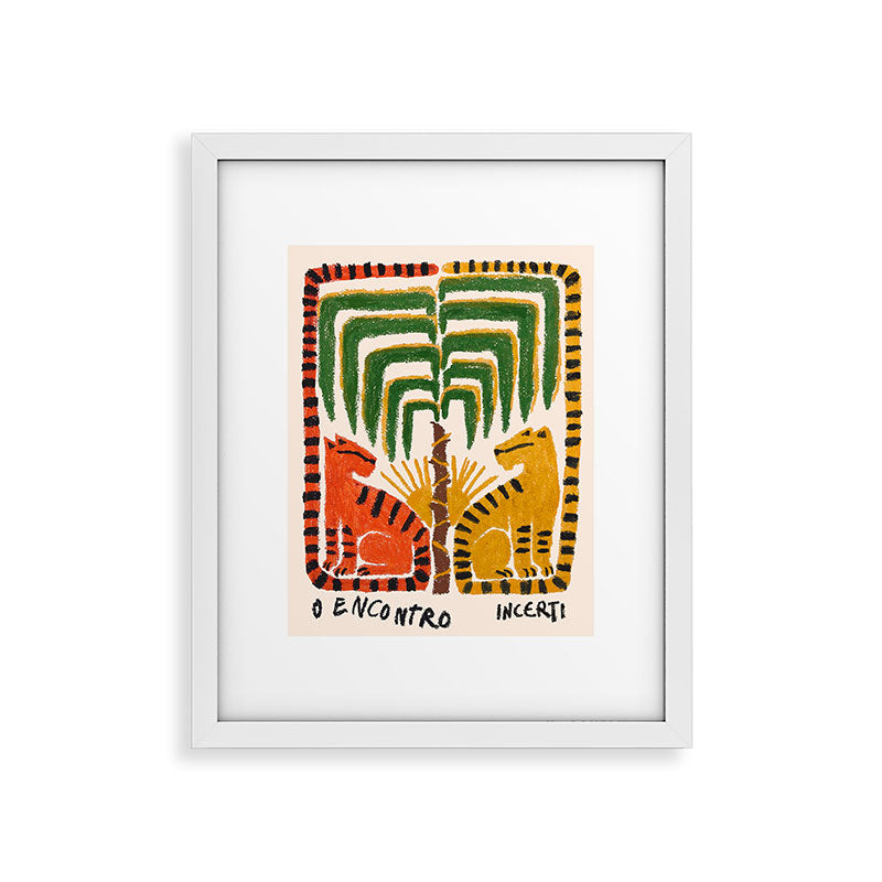 "The Found" Sketch Framed Art Print