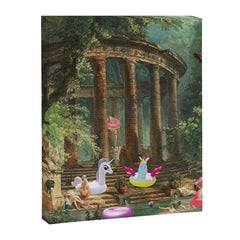 18th Century Pool Party Canvas Print