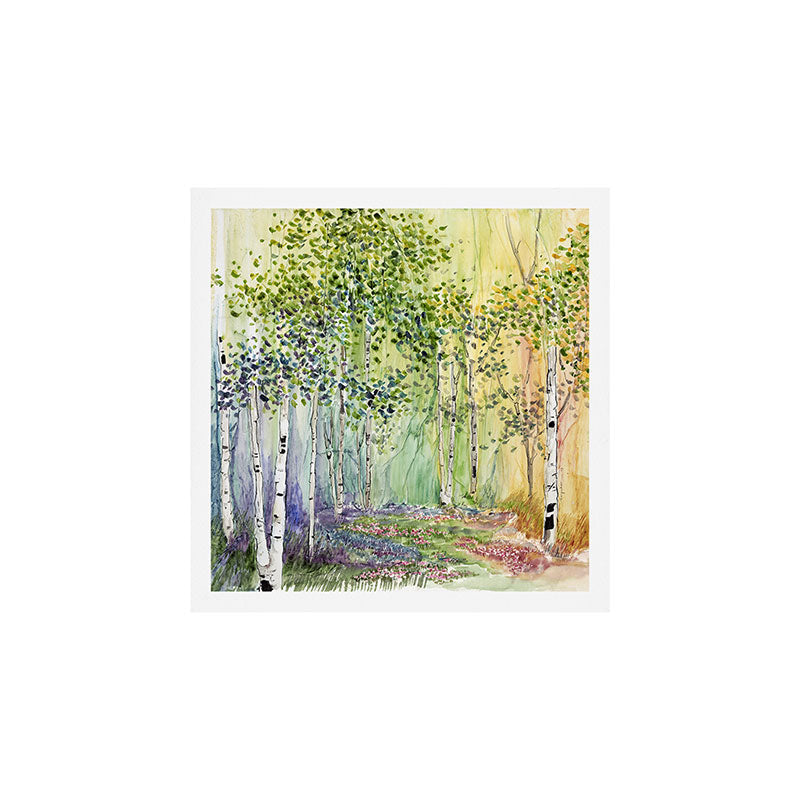 4 season watercolor collection - spring Art Print