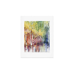 4 Season watercolor collection - summer Art Print