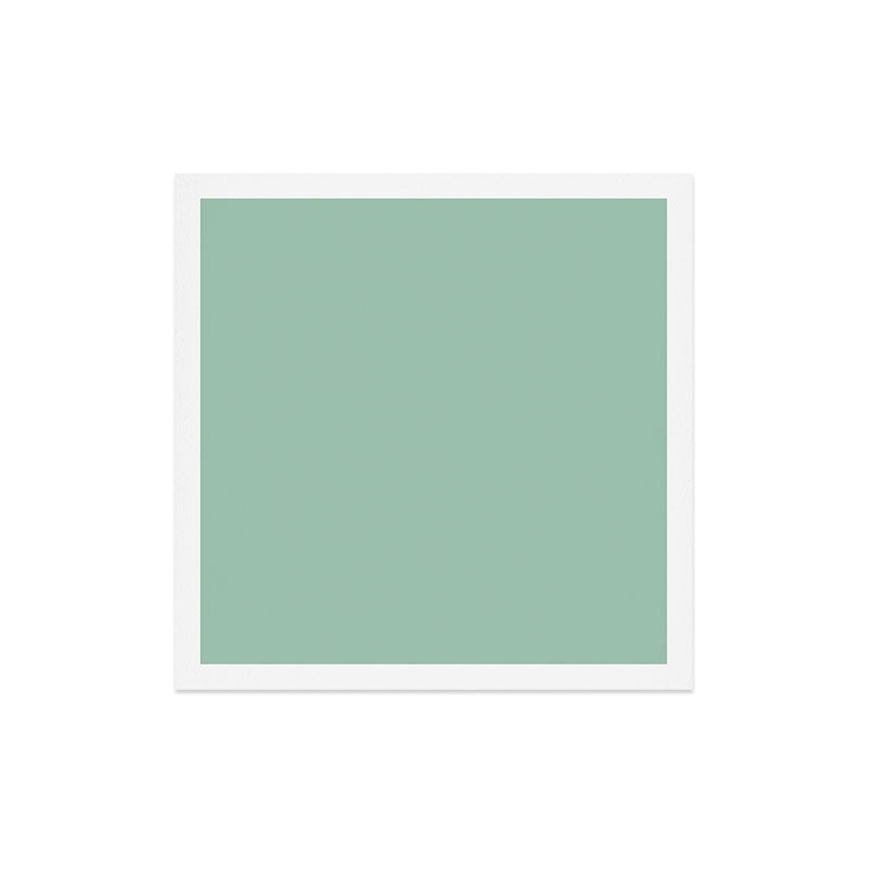 1950s Mint Green Solid Art Print