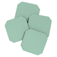 1950s Mint Green Solid Coaster