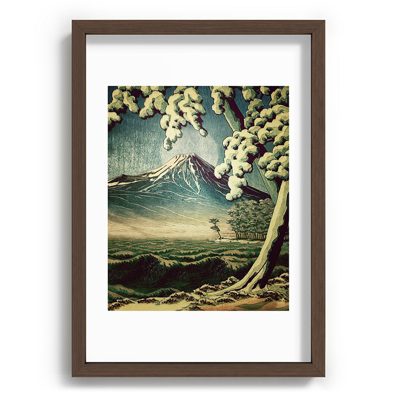 5 Lakes at Moonlight Framed Art Print