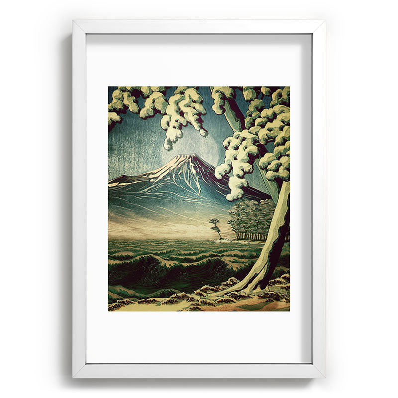 5 Lakes at Moonlight Framed Art Print