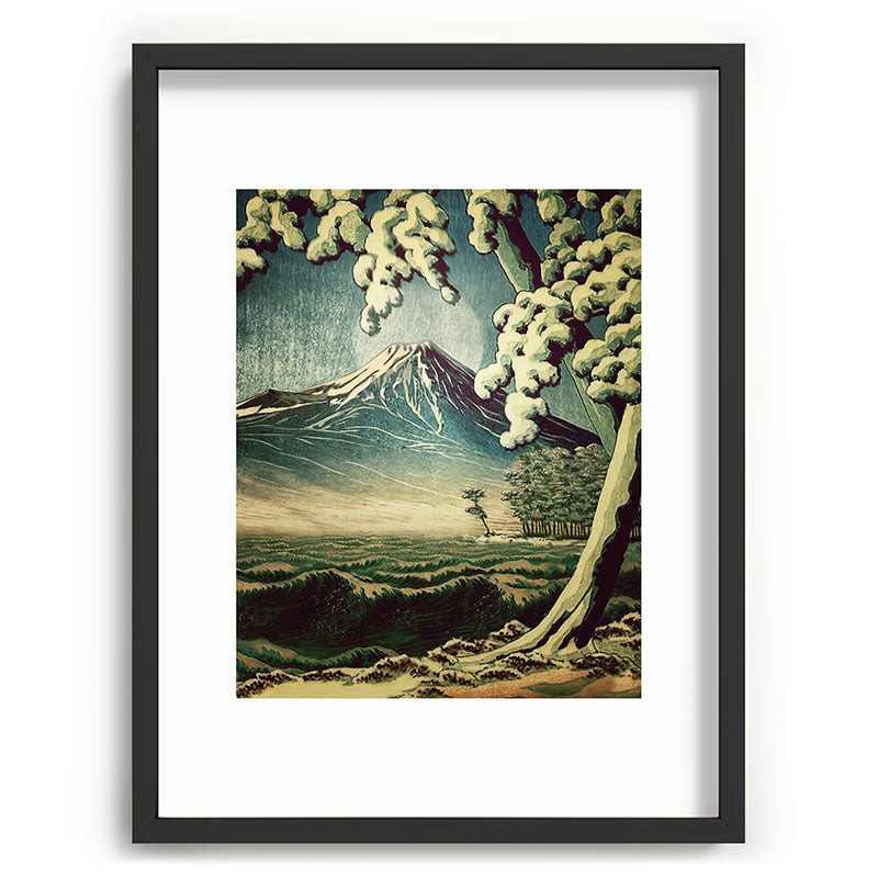 5 Lakes at Moonlight Framed Art Print
