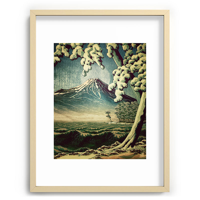 5 Lakes at Moonlight Framed Art Print