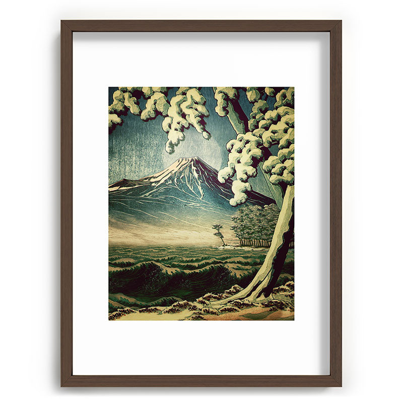5 Lakes at Moonlight Framed Art Print
