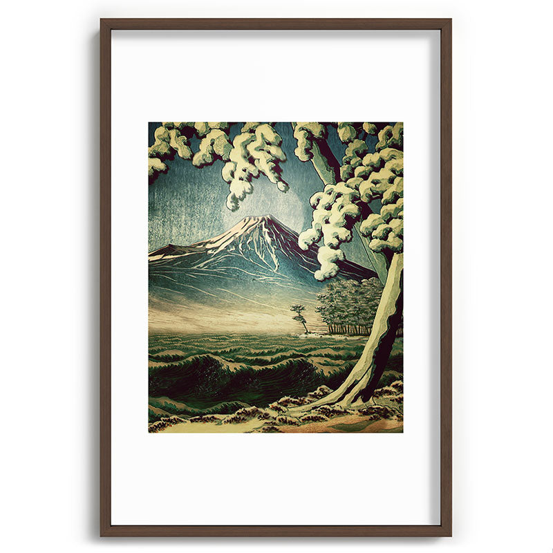 5 Lakes at Moonlight Framed Art Print