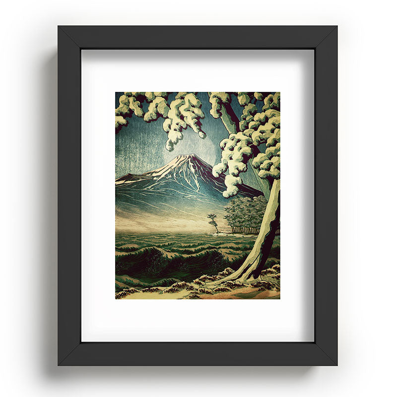 5 Lakes at Moonlight Framed Art Print