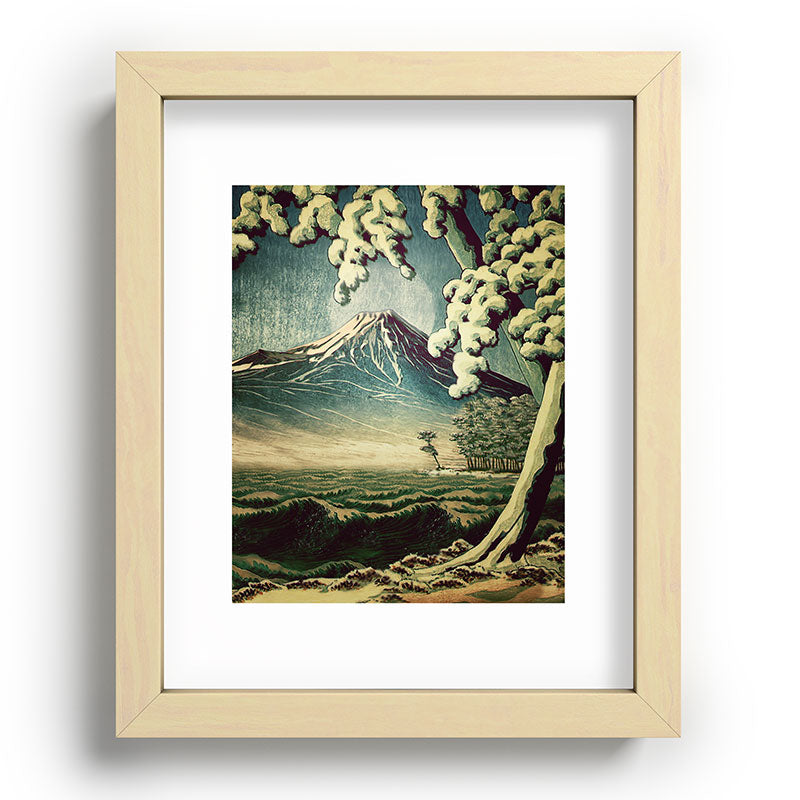 5 Lakes at Moonlight Framed Art Print
