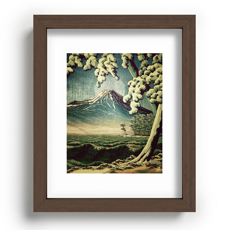 5 Lakes at Moonlight Framed Art Print