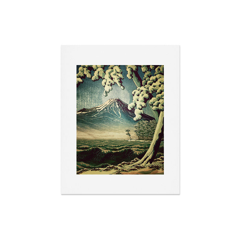 5 Lakes at Moonlight Art Print