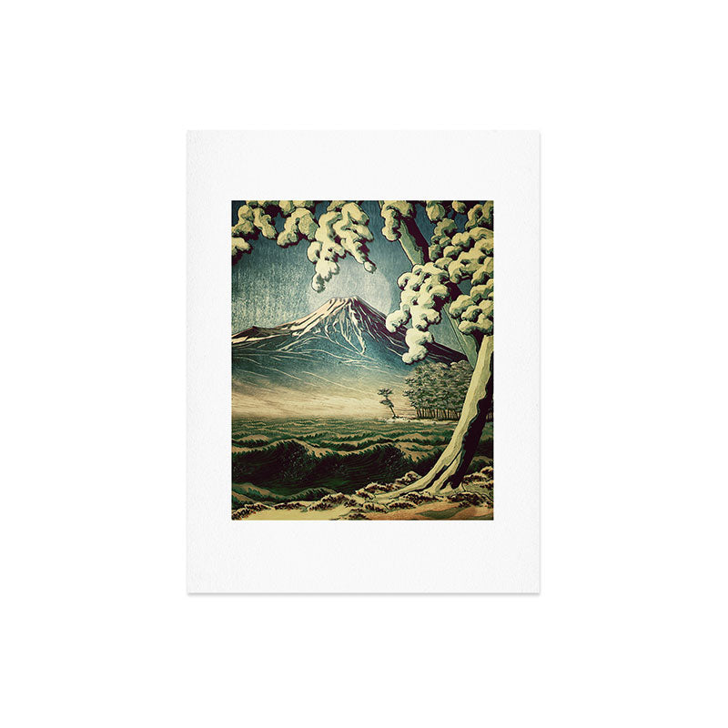 5 Lakes at Moonlight Art Print