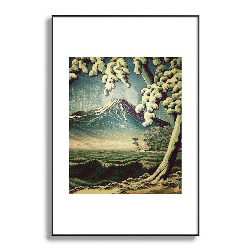 5 Lakes at Moonlight Framed Art Print