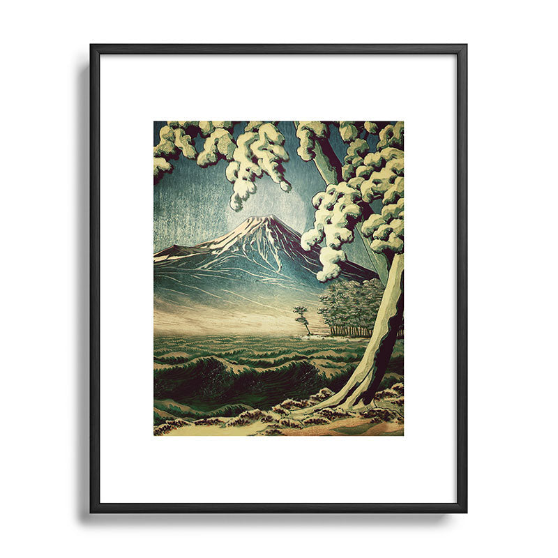 5 Lakes at Moonlight Framed Art Print