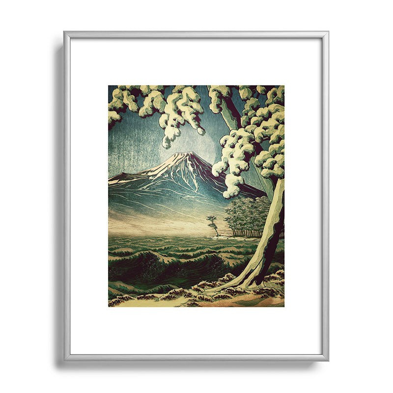 5 Lakes at Moonlight Framed Art Print