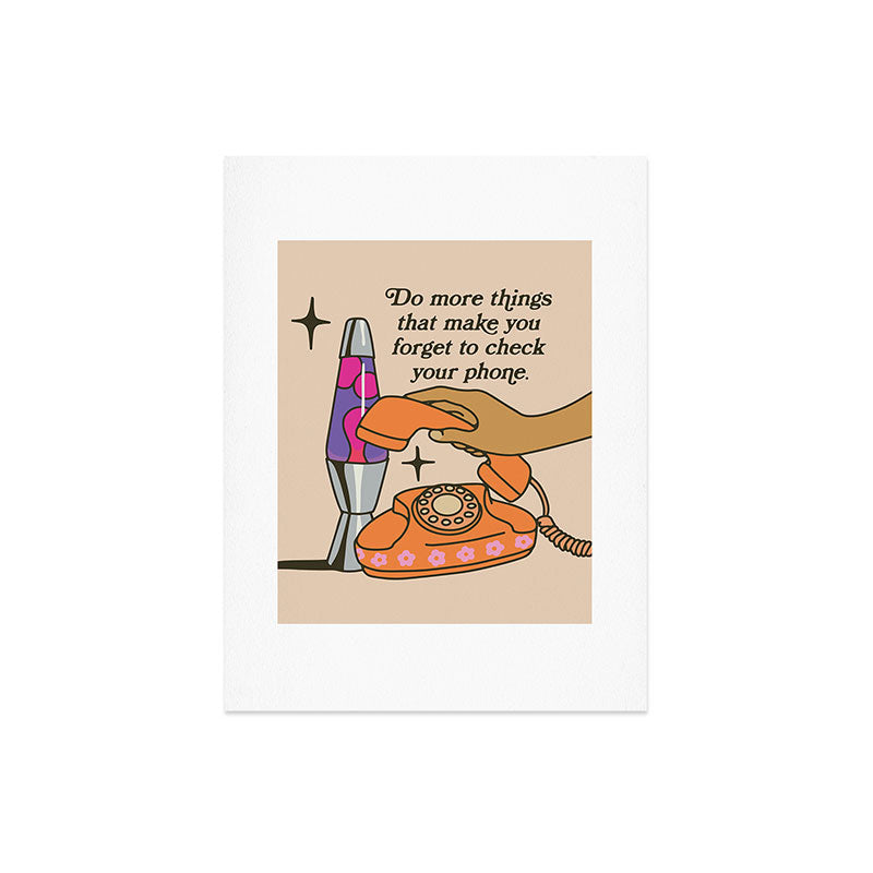 70s Lava Lamp Art Print