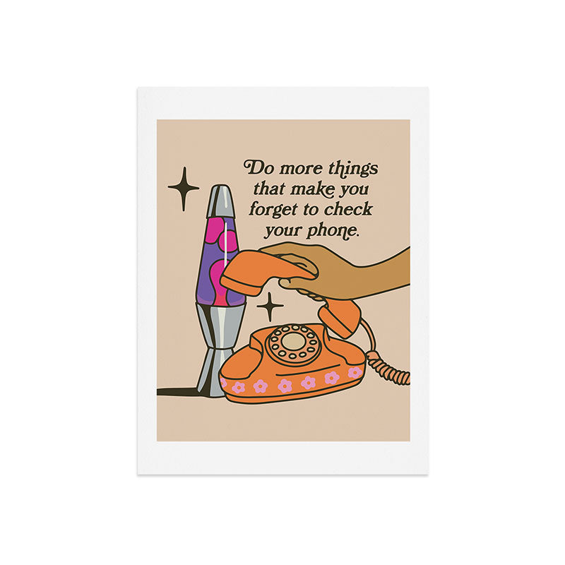 70s Lava Lamp Art Print