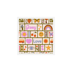 1970s Retro Pop Culture Icons Art Print