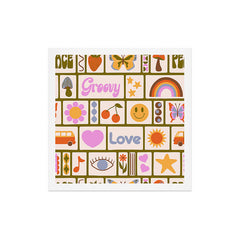 1970s Retro Pop Culture Icons Art Print