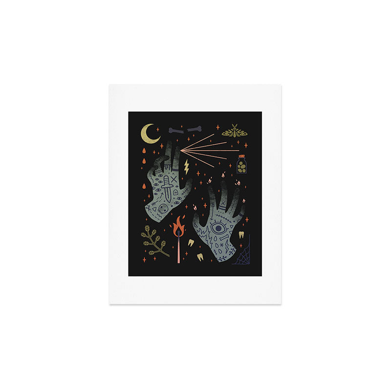 A Curse Upon You! Art Print