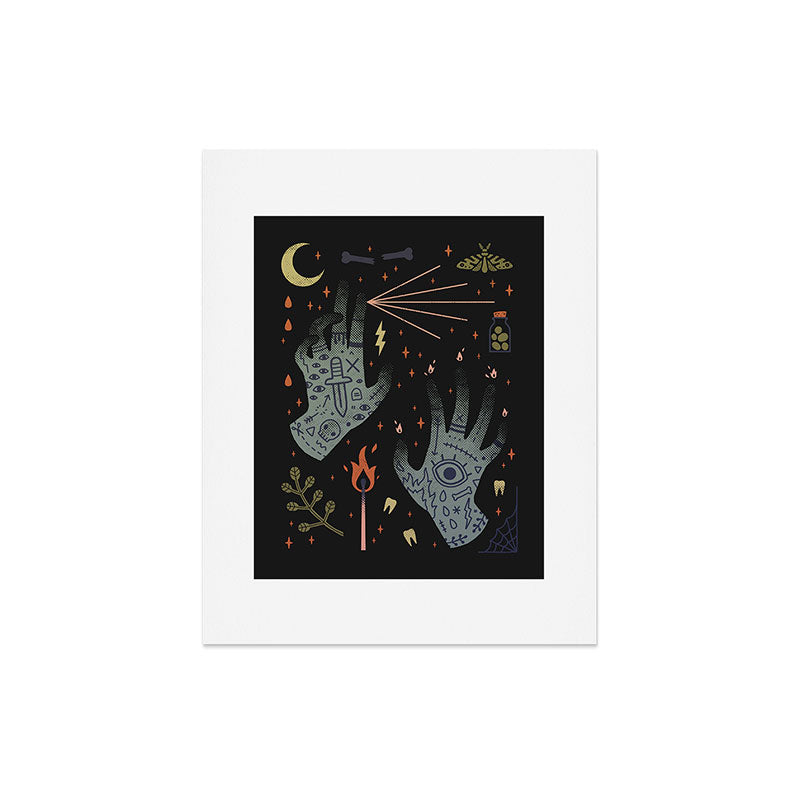A Curse Upon You! Art Print