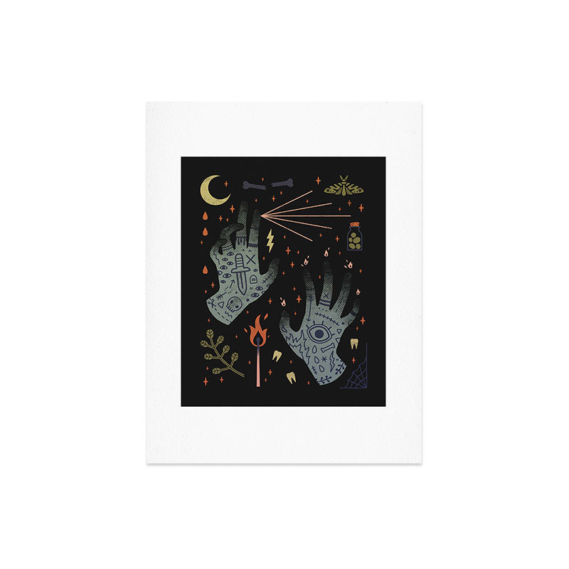 A Curse Upon You! Art Print