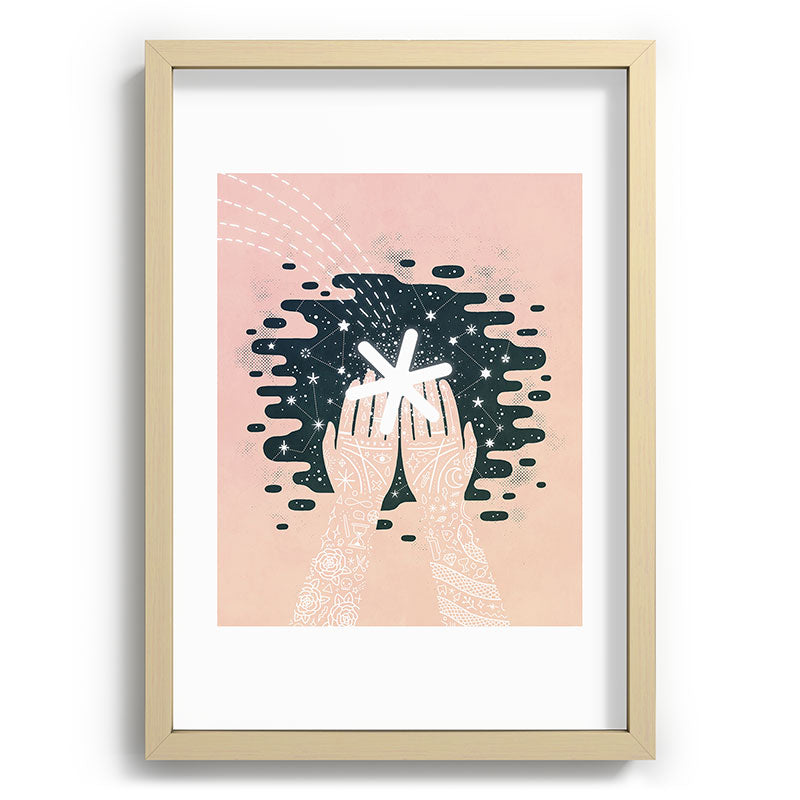 *Catching Stars* Framed Art Print